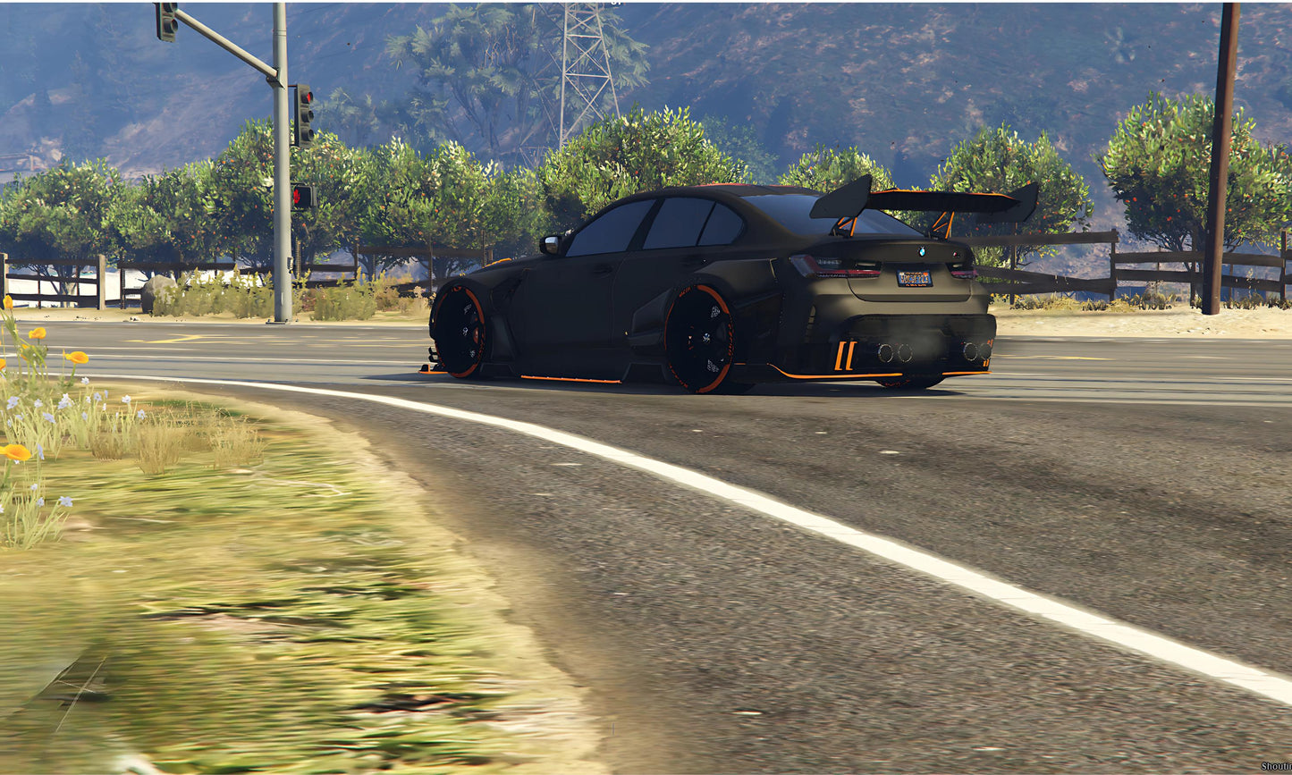 FiveM BMW M3 G80 Add-On | High Quality Custom Sedan | Realistic Textures | Optimized Vehicle Mod | FiveM Ready | Drag & Drop | FiveM Cars