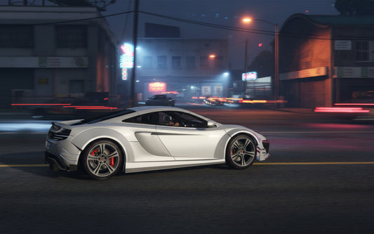 FiveM McLaren MP4-12C Add-On: Luxury Supercar, 5 Color Variants