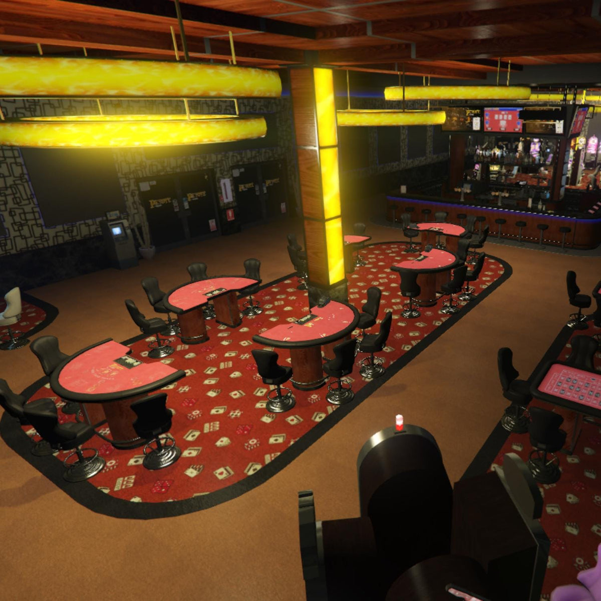 Casino MLO, Gaming Venue Interior, Entertainment Roleplay Environment