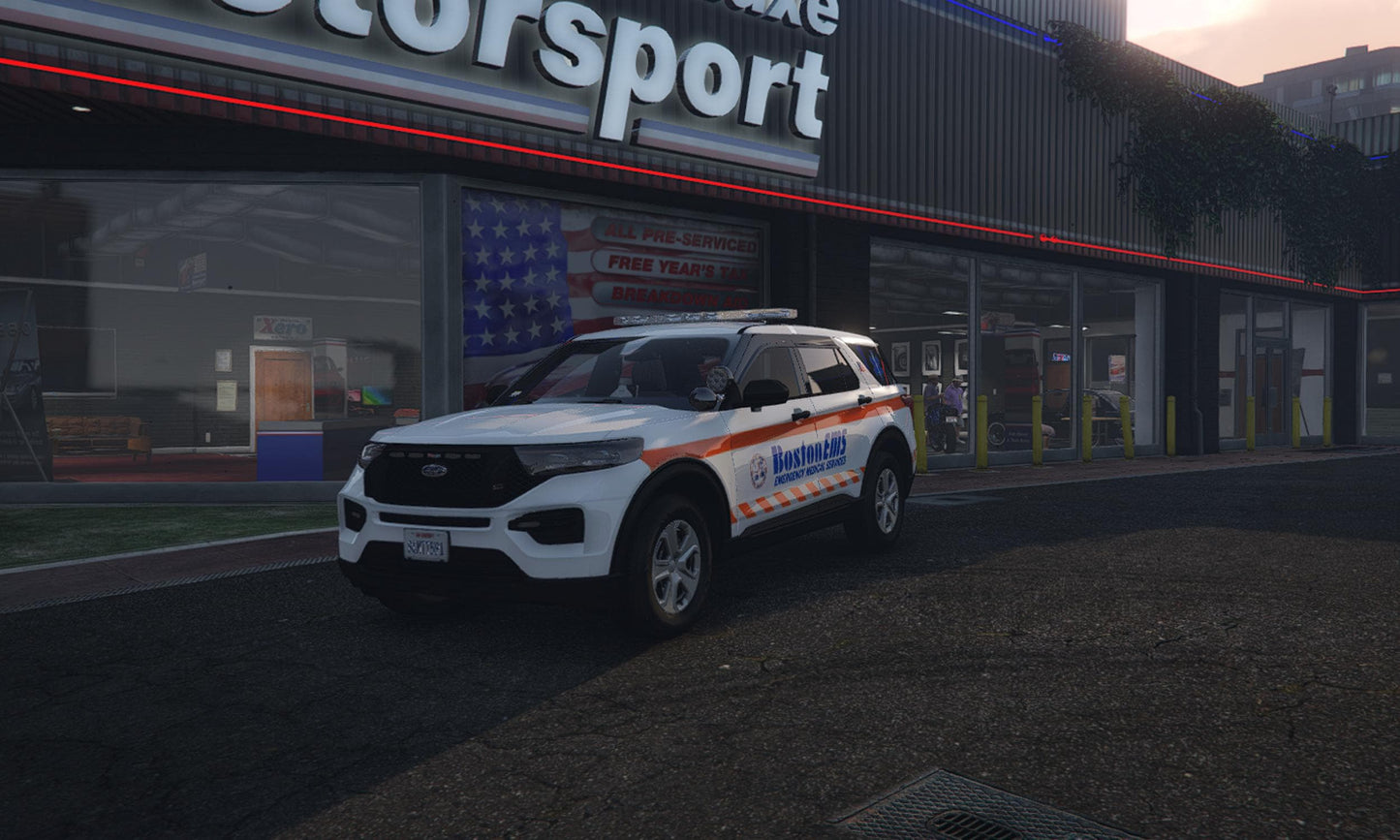 FiveM Emergency Response SUV Pack: EMS & Rescue Vehicles