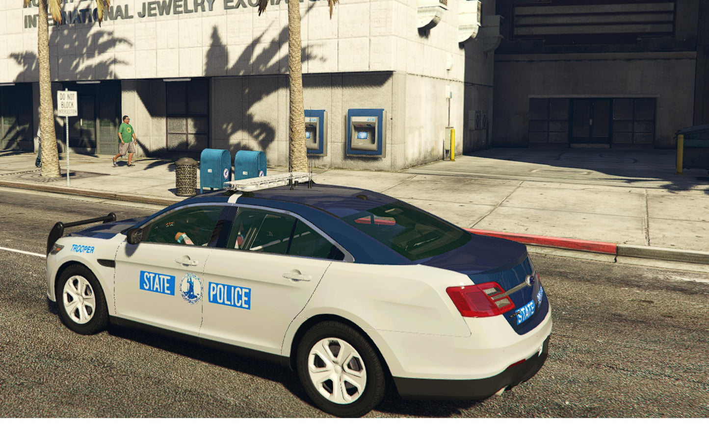2024 Ford Police Interceptor - FiveM Ready Law Enforcement Vehicle
