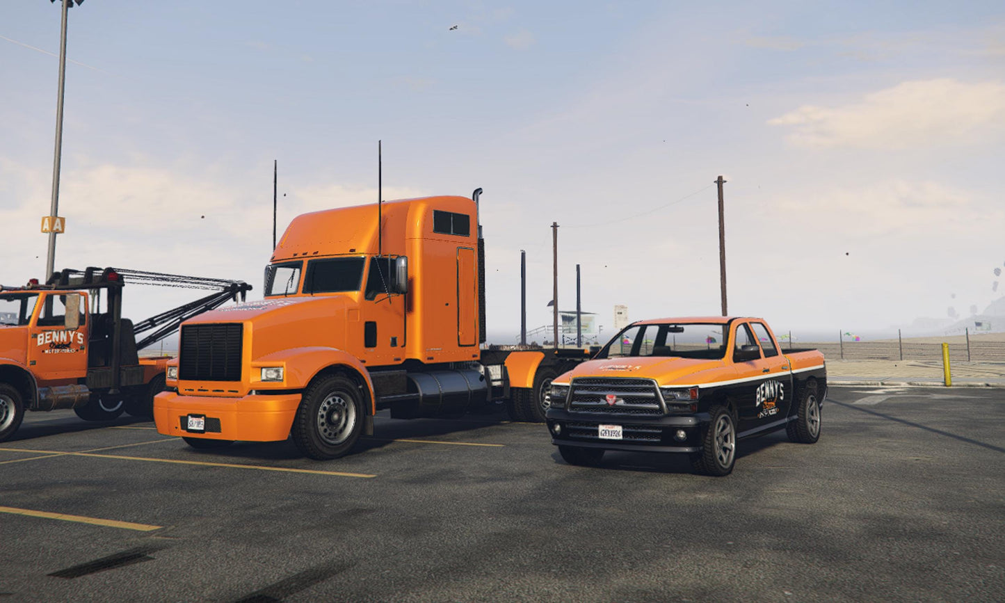 FiveM Tow Truck & Trailer Pack: 15 Trailers, 3 Trucks, 4 Cars