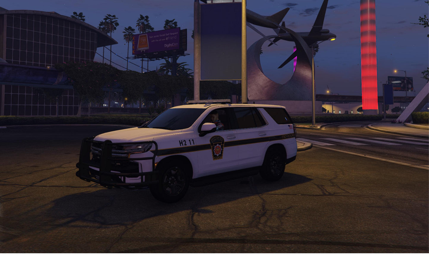 FiveM Police SUV: Optimized Patrol Vehicle - Drag & Drop Install
