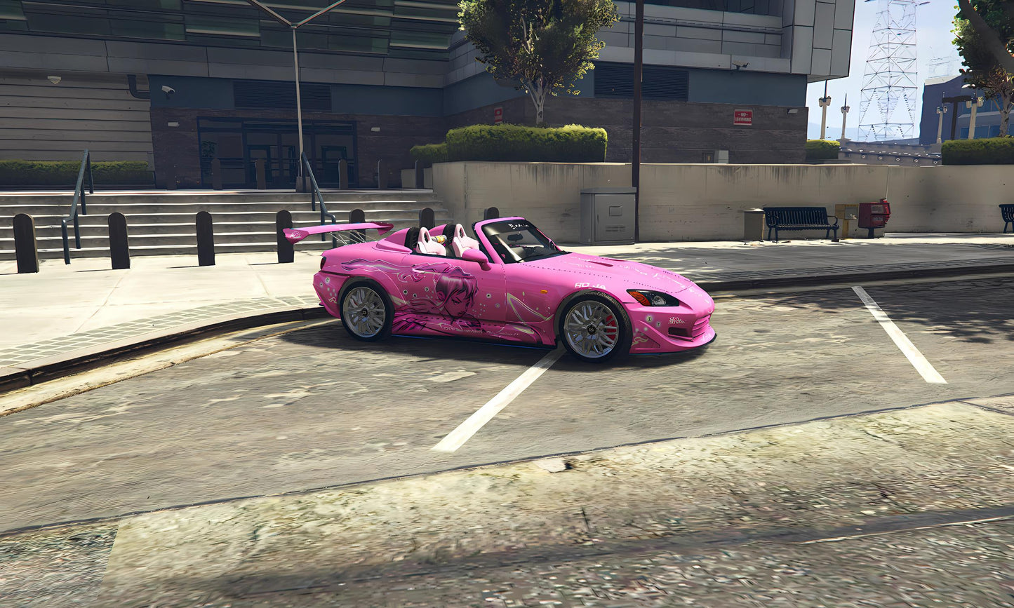 Debadged JDM Roadster: Custom FiveM Drift Car