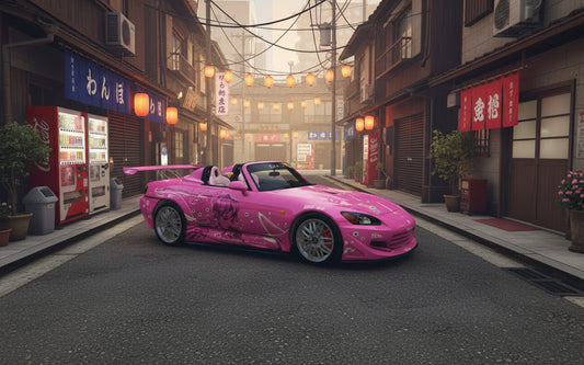 Debadged JDM Roadster: Custom FiveM Drift Car