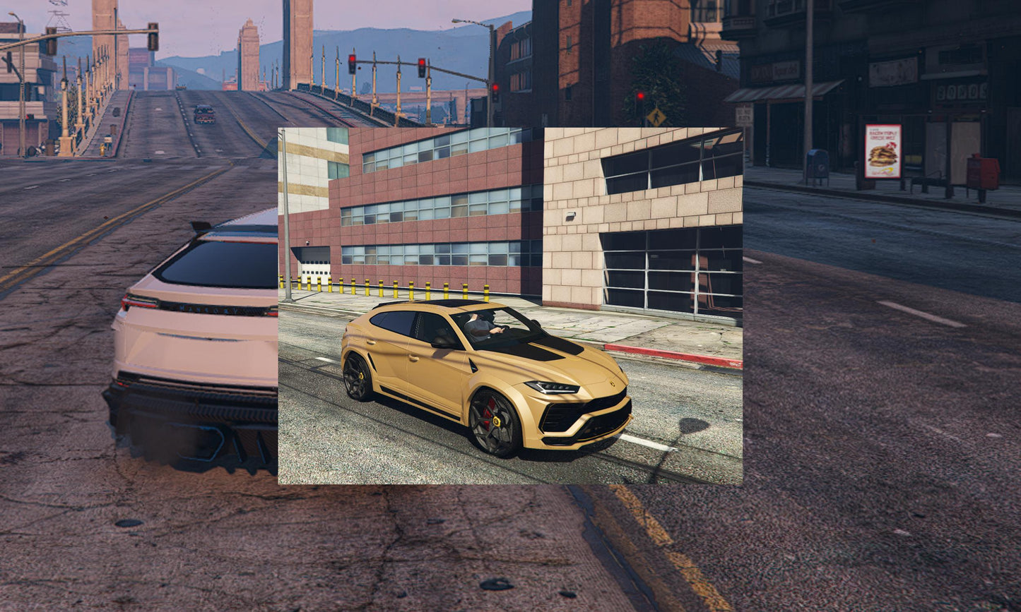 FiveM Lamborghini Urus Liberty Walk: Luxury SUV Add-On - 4 Colors