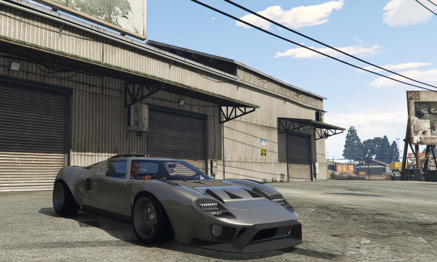 FiveM Retro Supercar Mod: High-Detail Optimized Vehicle (Digital Download