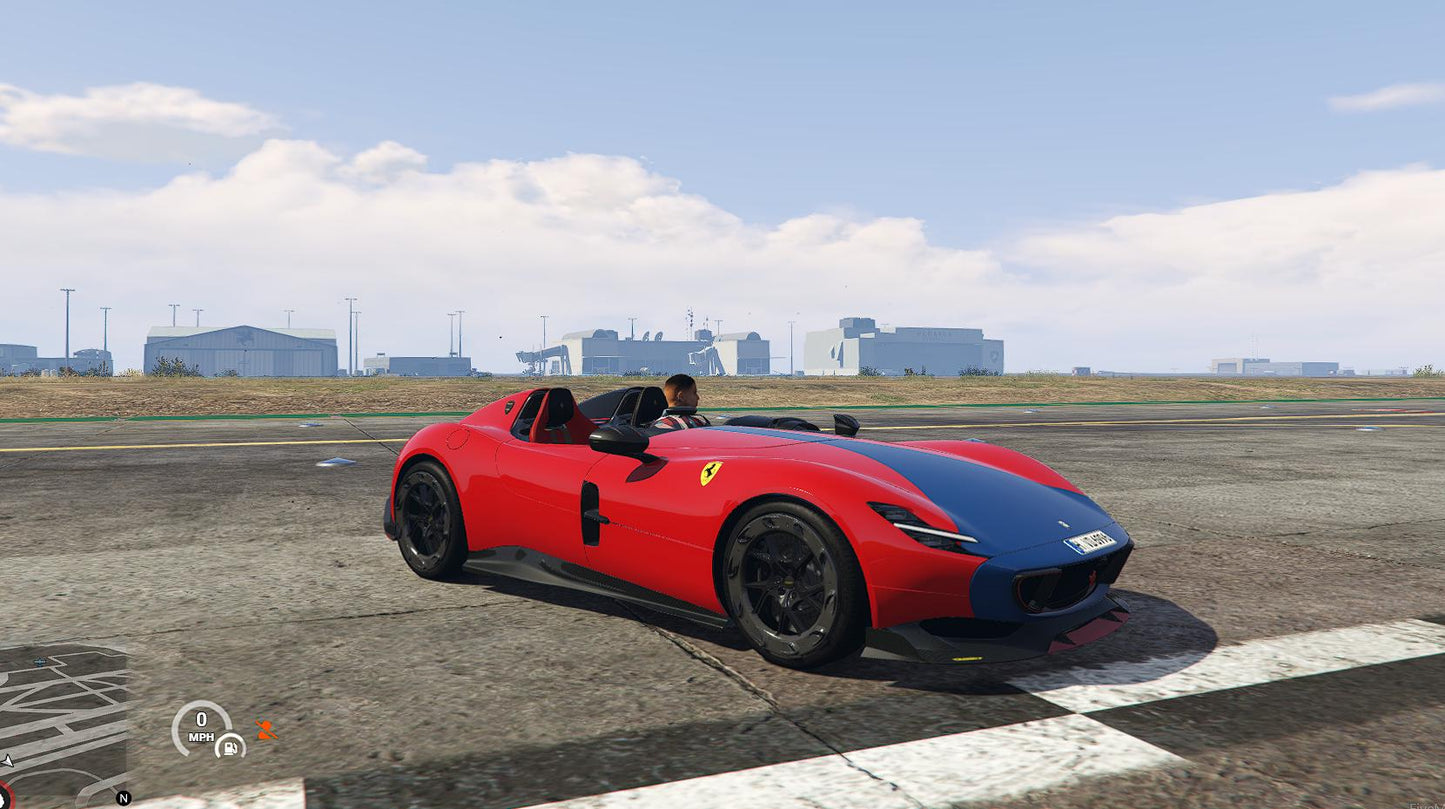 FiveM Ferrari Monza Pack: 4 Variants, High-Performance Supercar