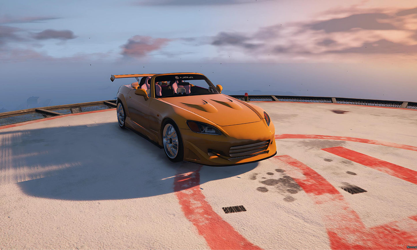 Debadged JDM Roadster: Custom FiveM Drift Car