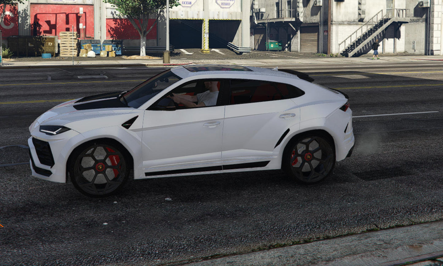 FiveM Lamborghini Urus Liberty Walk: Luxury SUV Add-On - 4 Colors
