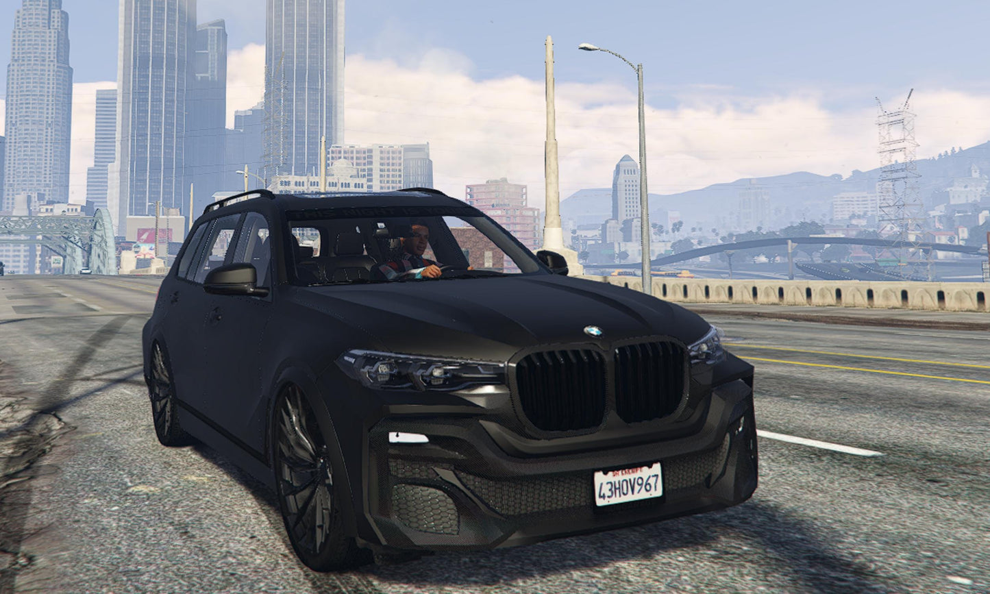 FiveM BMW X7 M50i Mod: High-Detail Luxury SUV for Roleplay