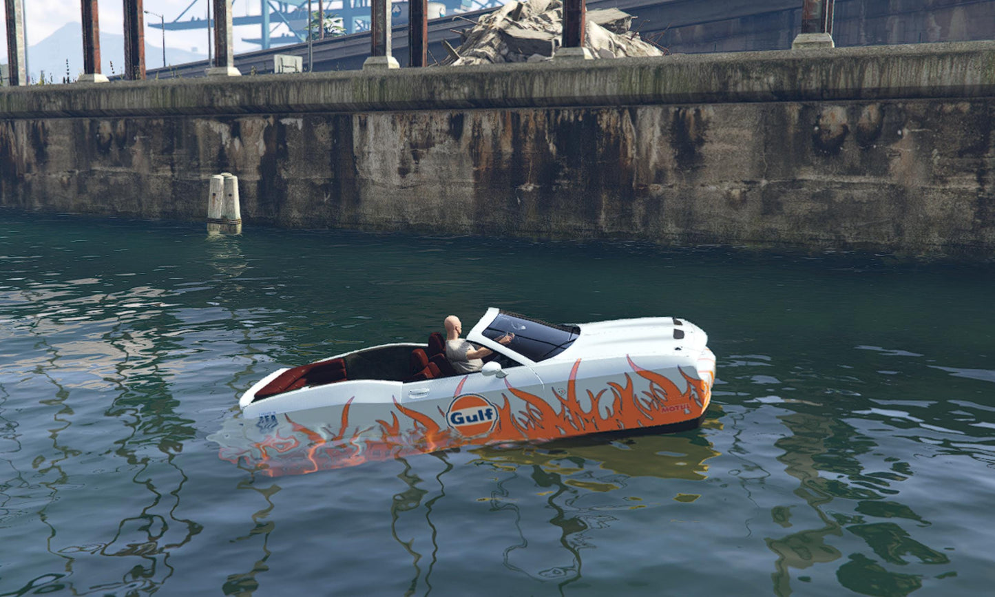FiveM Dodge Challenger Boat Pack: Pool Party Edition