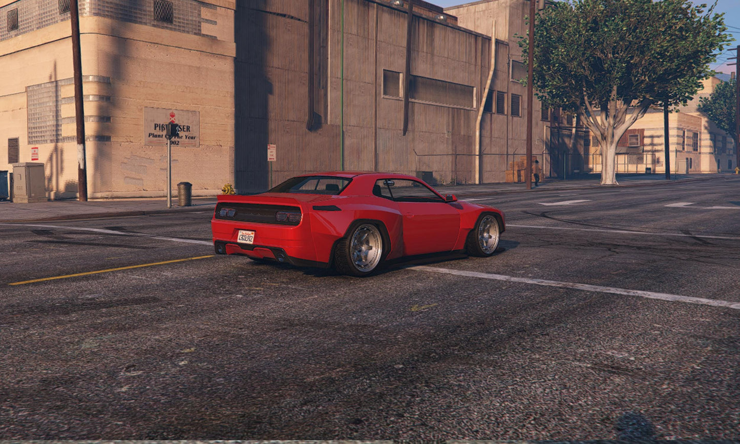 FiveM Bravado Buffalo SXT Add-On: Muscle Car with 5 Color Variants