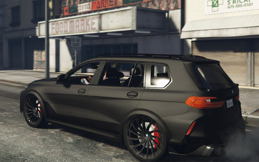 FiveM BMW X7 M50i Mod: High-Detail Luxury SUV for Roleplay