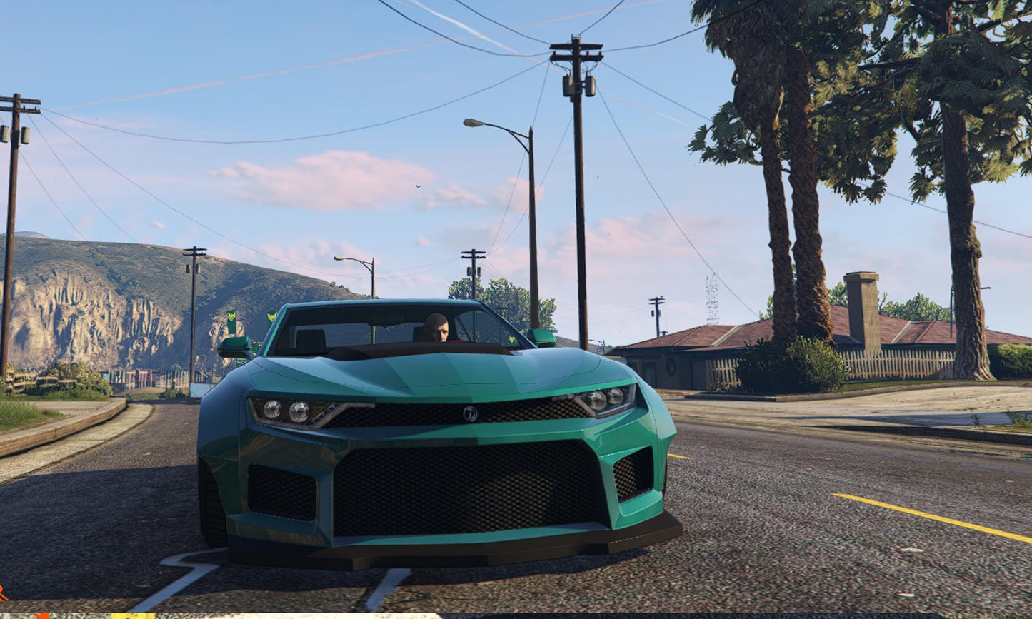 FiveM Premium Muscle Car | 8 Color Variants | Debadged Custom Vehicle | 4K Textures | Drag & Drop Install | RP - Racing Ready, Fivem Vehicle