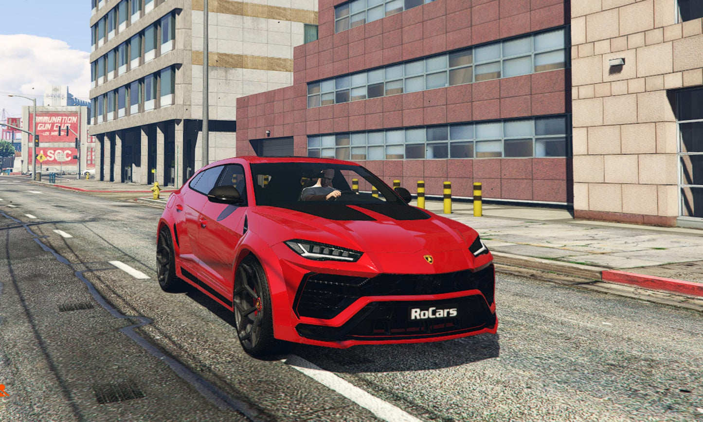 FiveM Lamborghini Urus Liberty Walk: Luxury SUV Add-On - 4 Colors