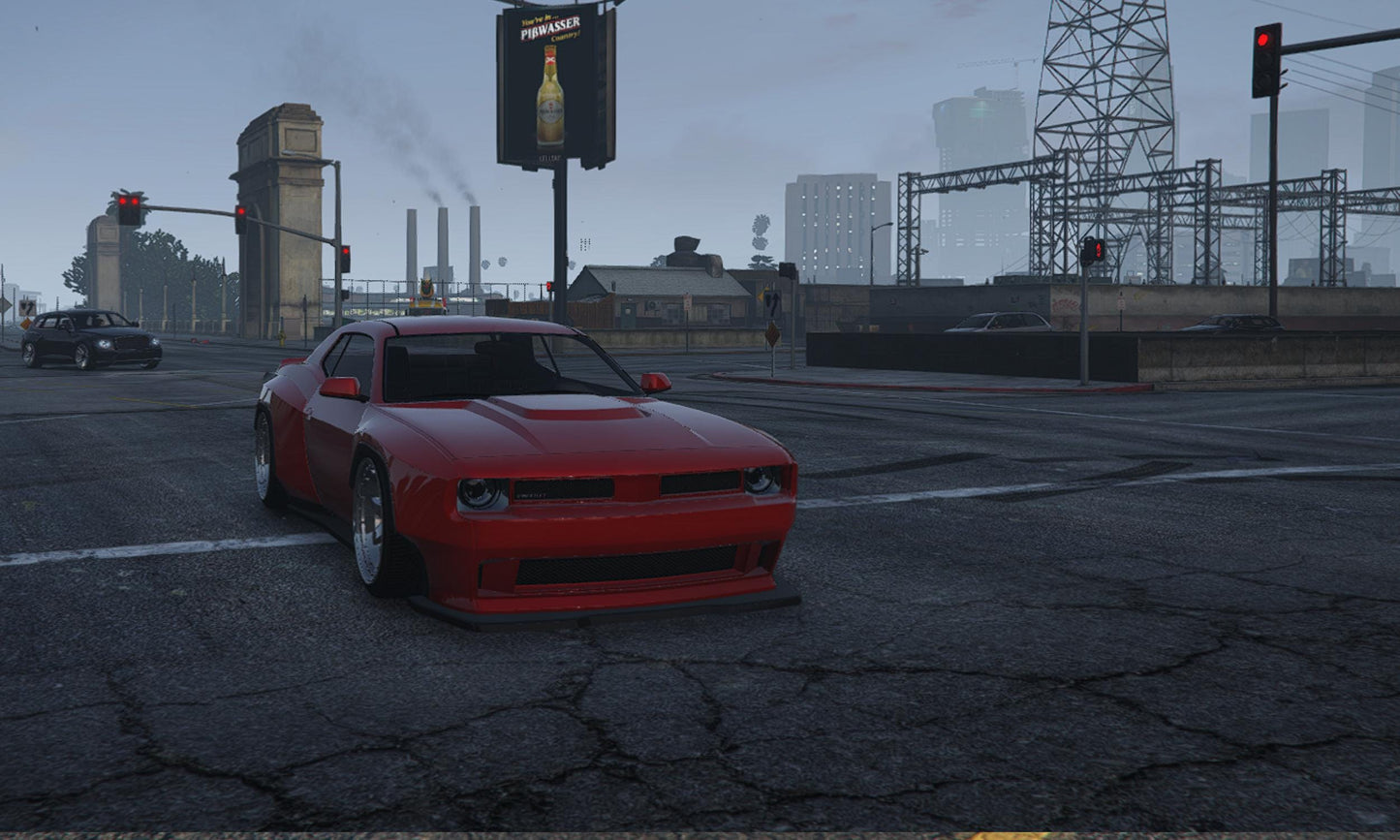 FiveM Bravado Buffalo SXT Add-On: Muscle Car with 5 Color Variants