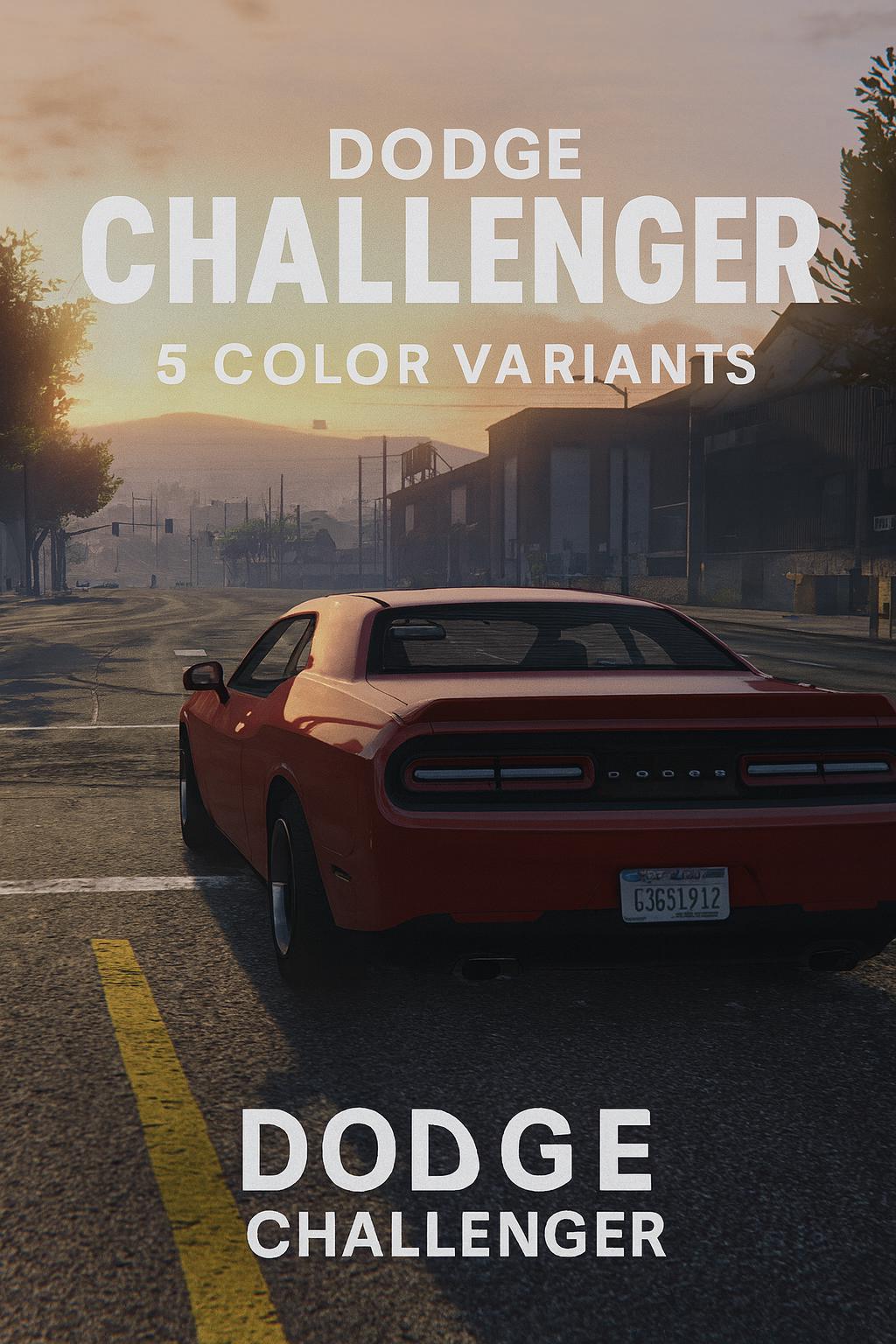 FiveM Bravado Buffalo SXT Add-On: Muscle Car with 5 Color Variants