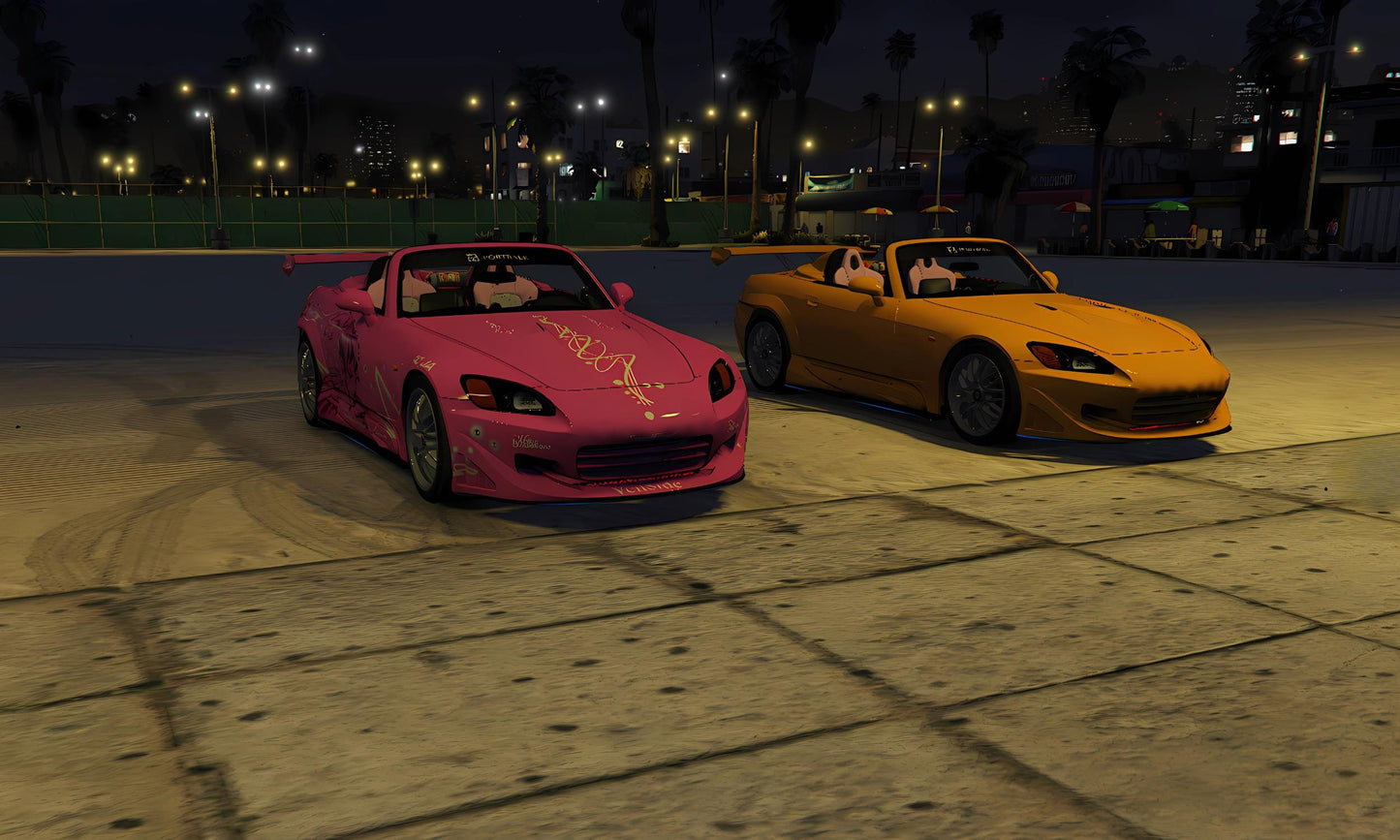 Debadged JDM Roadster: Custom FiveM Drift Car
