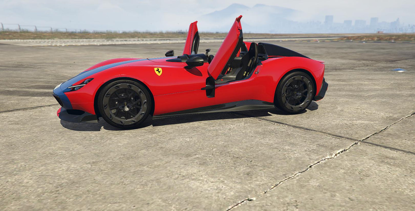 FiveM Ferrari Monza Pack: 4 Variants, High-Performance Supercar