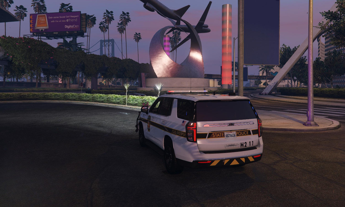 FiveM Police SUV: Optimized Patrol Vehicle - Drag & Drop Install
