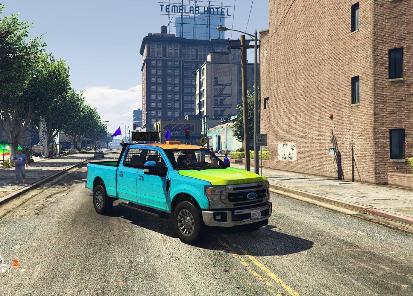 FiveM Party Pickup Truck: Custom Event Vehicle with Roof Speakers