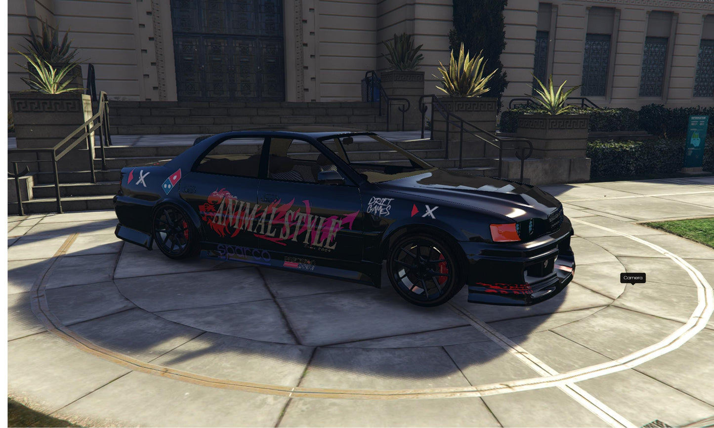 JZX100 Drift Car: FiveM Ready, Optimized JDM Mod