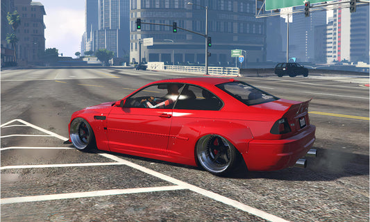FiveM BMW E46 Drift Car: Optimized Drag & Drop Vehicle (Digital Download