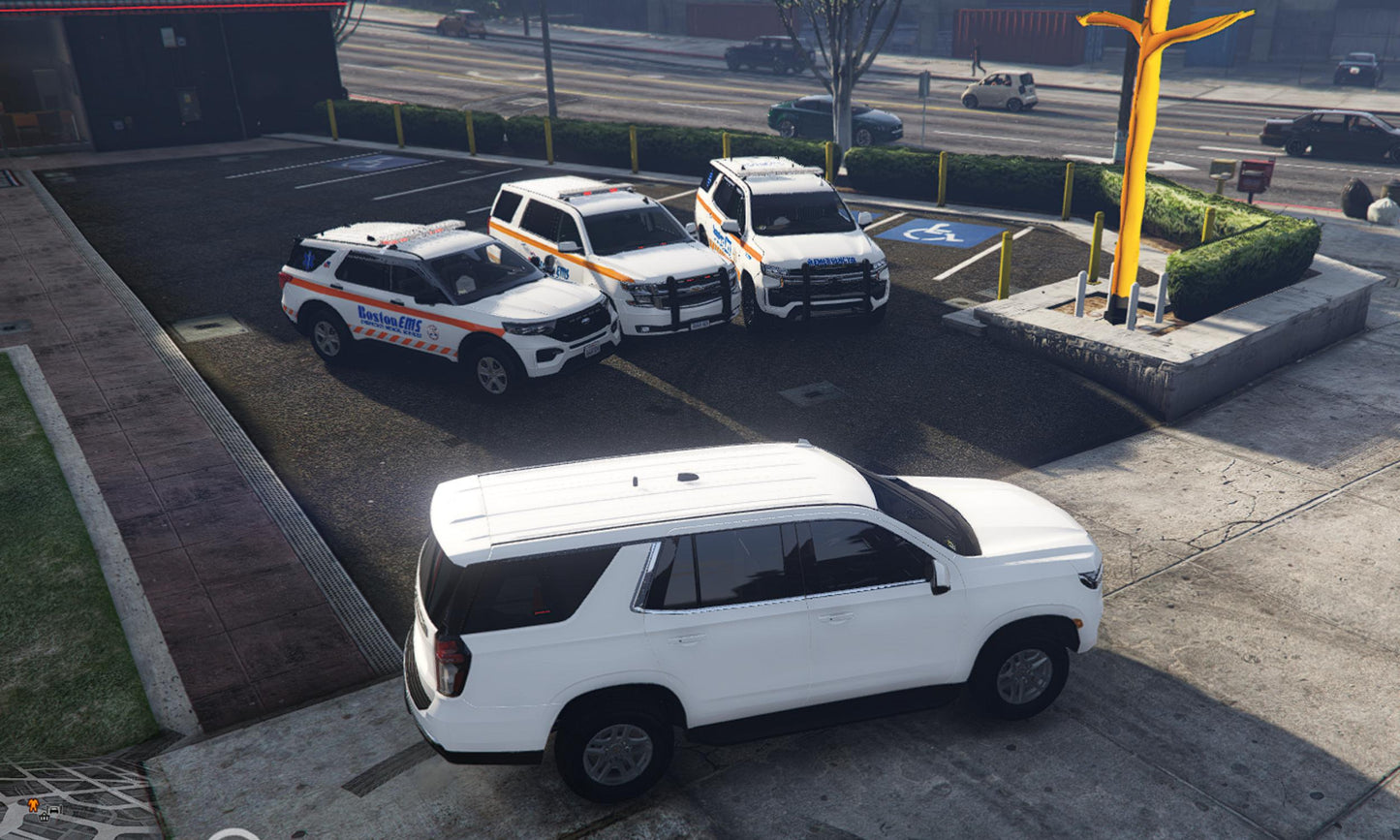 FiveM Emergency Response SUV Pack: EMS & Rescue Vehicles