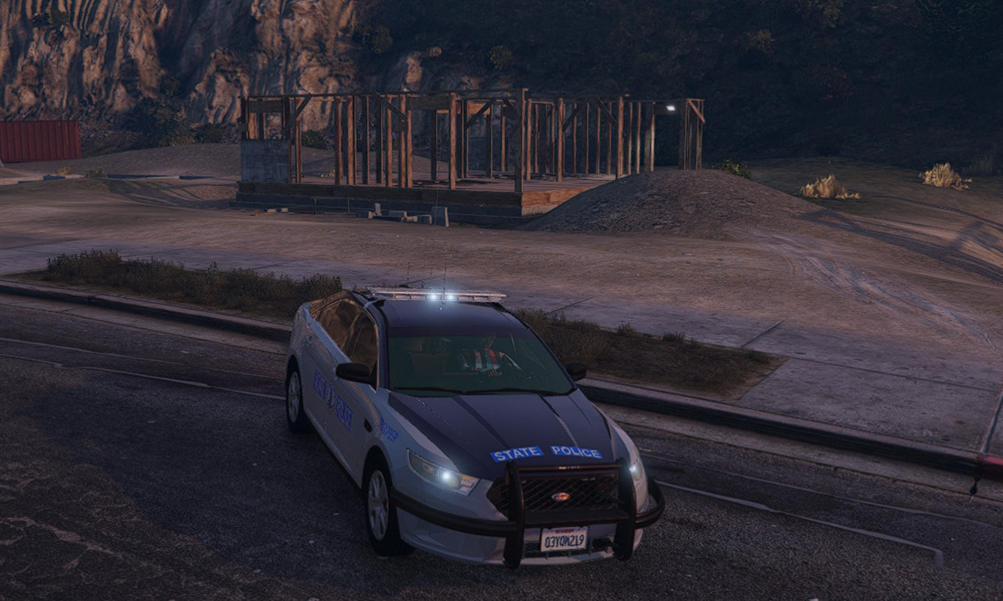 2024 Ford Police Interceptor - FiveM Ready Law Enforcement Vehicle