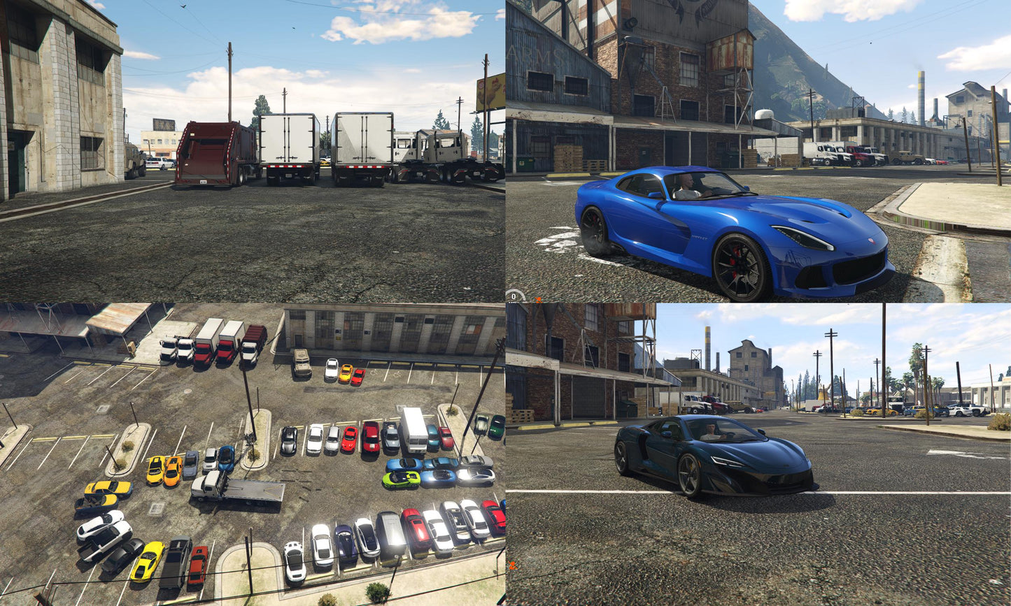 FiveM Ultimate Vehicle Mega Pack | 50+ High-Quality Cars | Daily, Luxury, Armored, Police | Drag & Drop Install | Fivem Car Packs