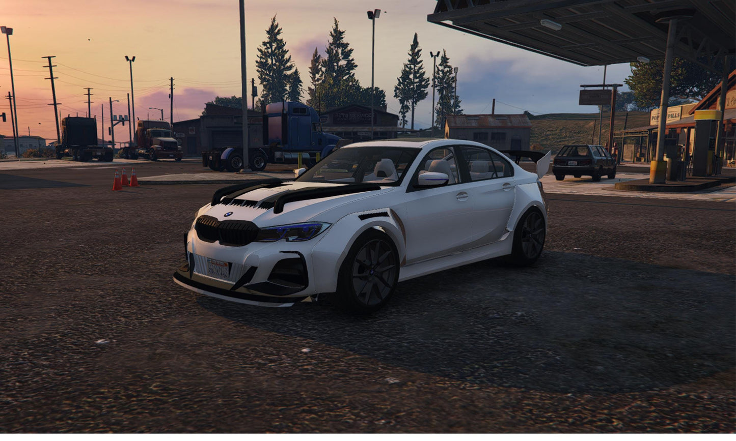 FiveM BMW M Performance Car: 9 Color Options, Optimized Drag & Drop Vehicle