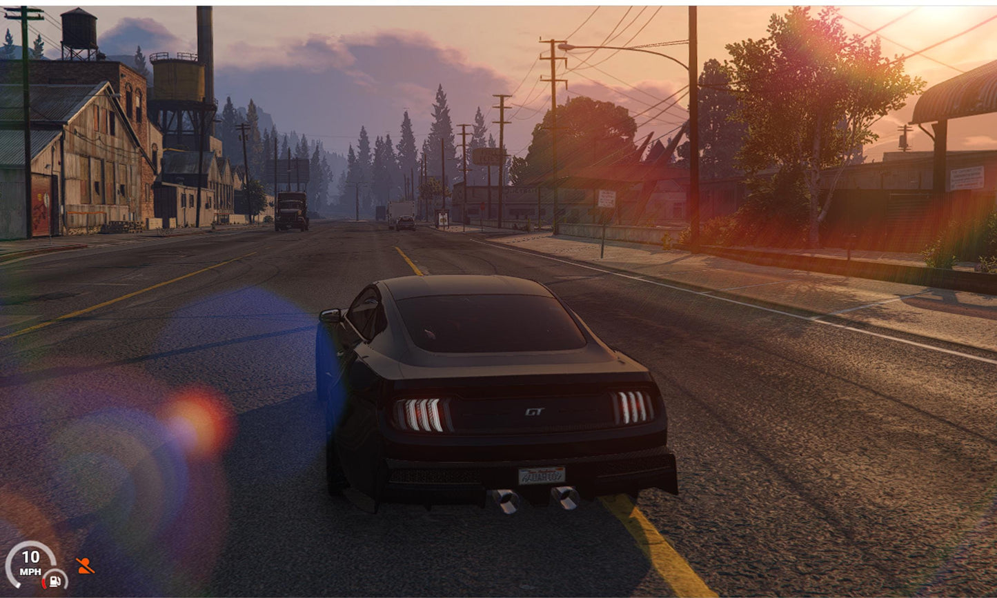 FiveM Sheriff Police Car Pack: 8 Color RP Vehicle Add-On