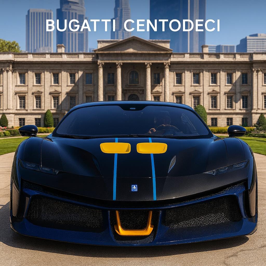 FiveM Bugatti Centodieci Car Mod | Premium Supercar Add-On | Drag & Drop Easy Install | Optimized Performance for RP Server | Fivem Vehicles