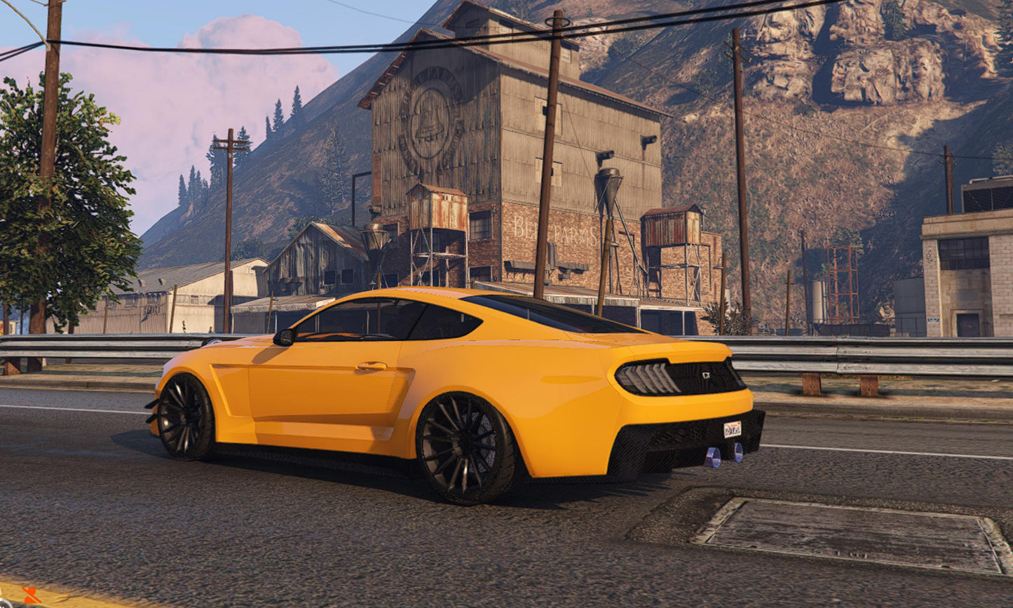 FiveM Sheriff Police Car Pack: 8 Color RP Vehicle Add-On