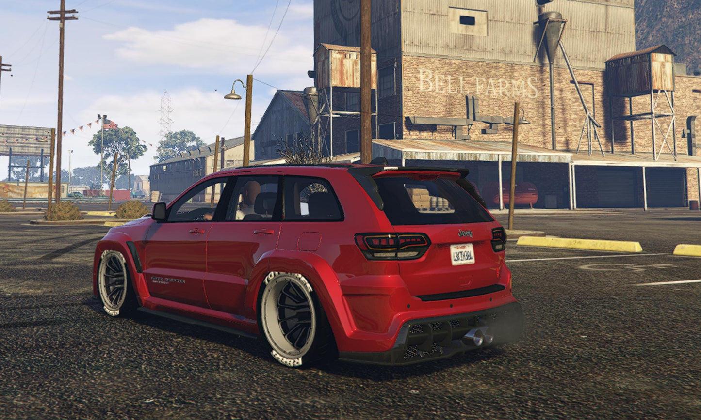 FiveM Jeep Grand Cherokee Trackhawk Add-On: Luxury SUV, 5 Colors