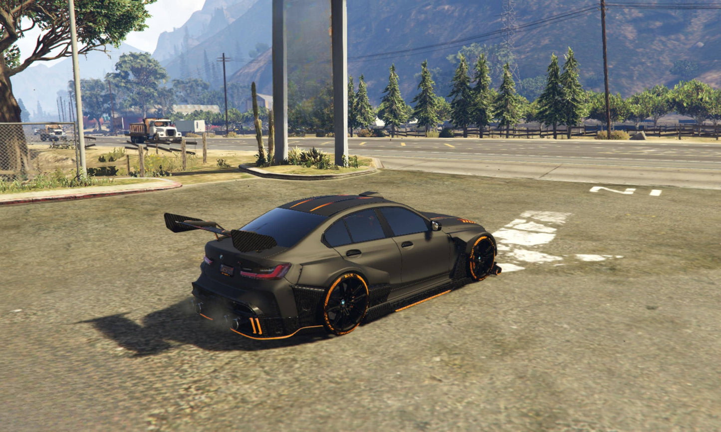 FiveM BMW M3 G80 Add-On | High Quality Custom Sedan | Realistic Textures | Optimized Vehicle Mod | FiveM Ready | Drag & Drop | FiveM Cars