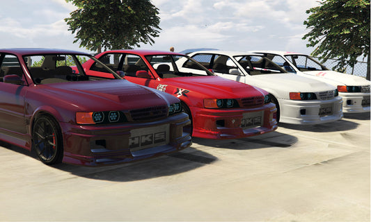 JZX100 Drift Car: FiveM Ready, Optimized JDM Mod