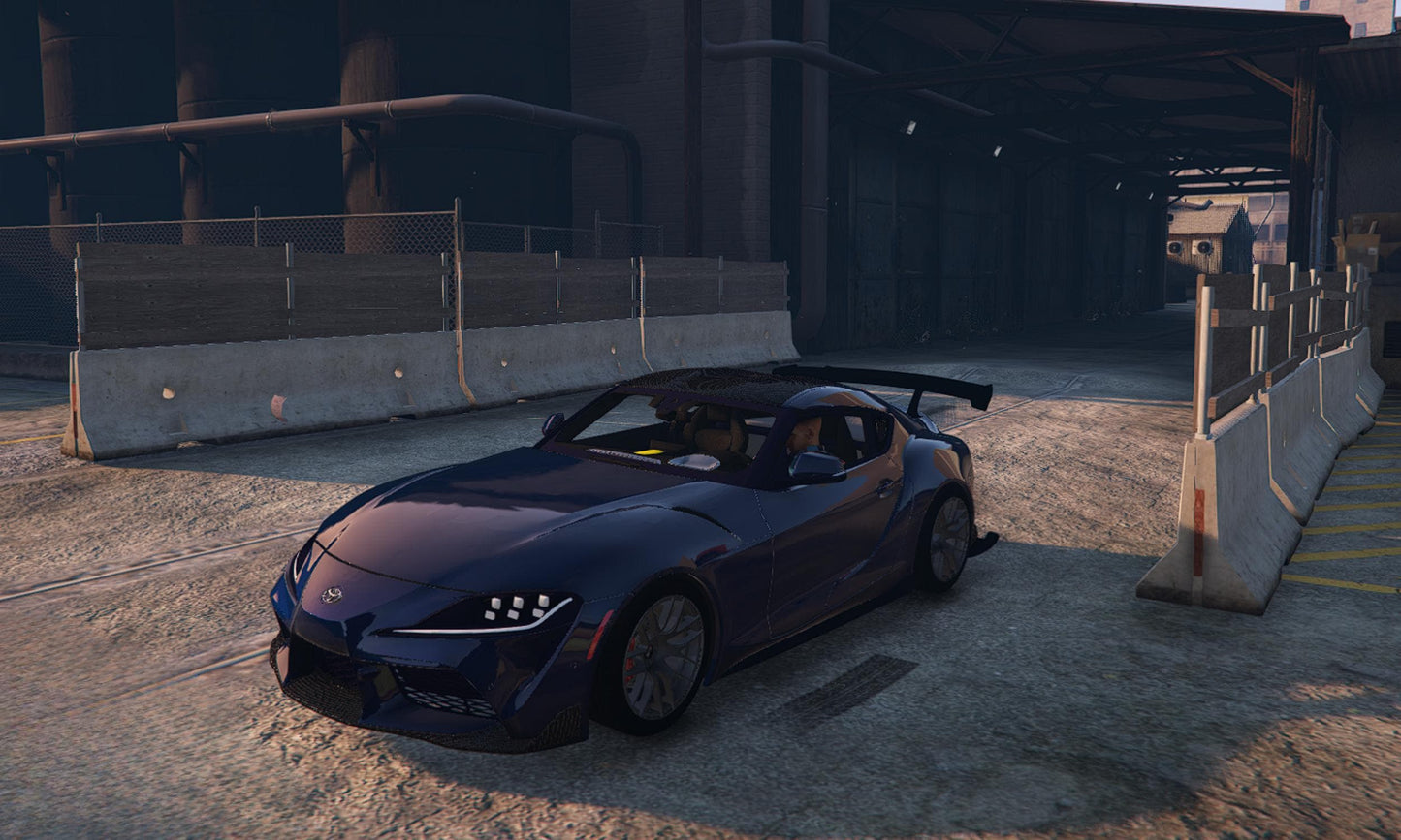 FiveM GR-Style Supra Drift Car Mod: Optimized Tuner Vehicle