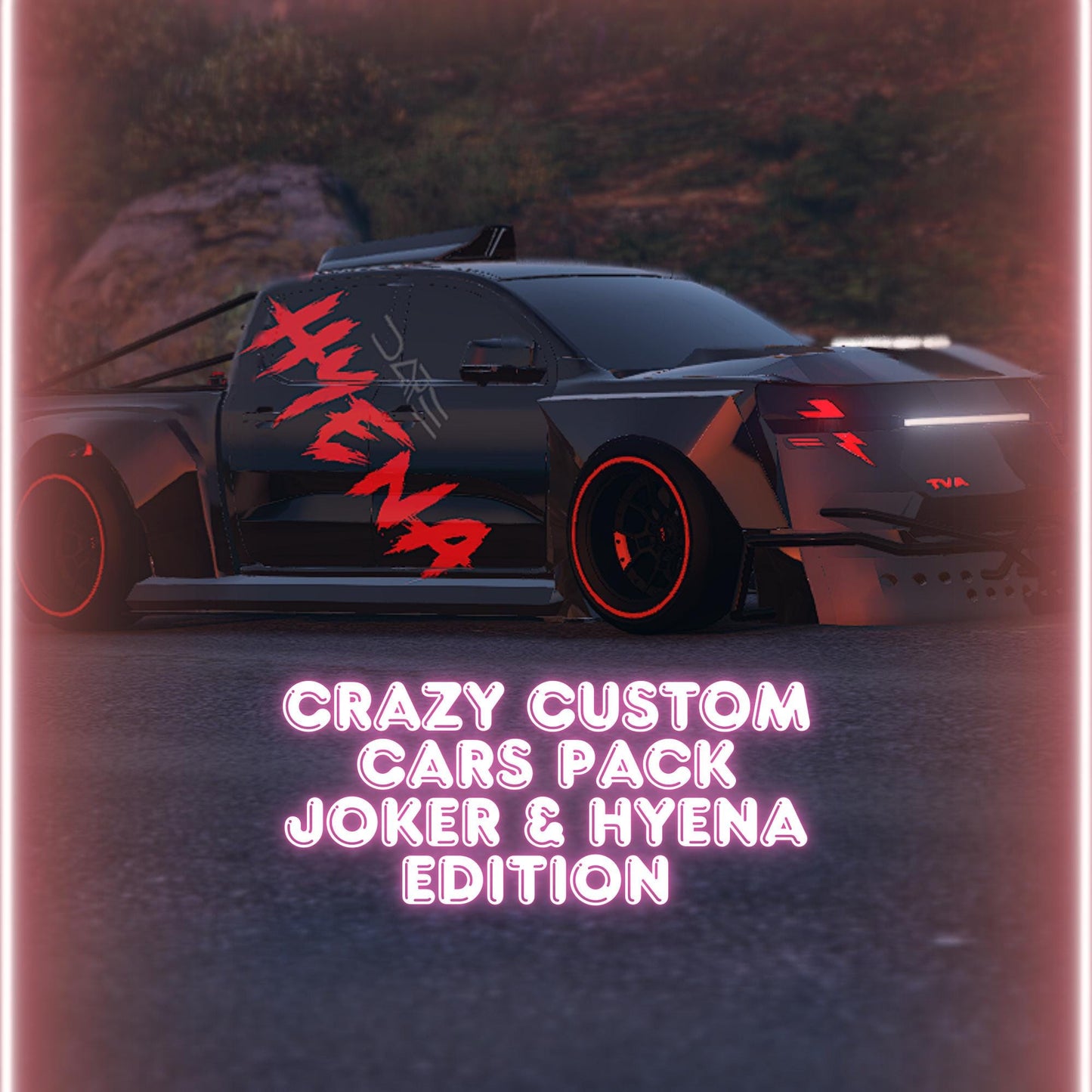FiveM Custom Car Pack β Joker & Hyena Edition | Unique Crazy Vehicle Mods for Roleplay