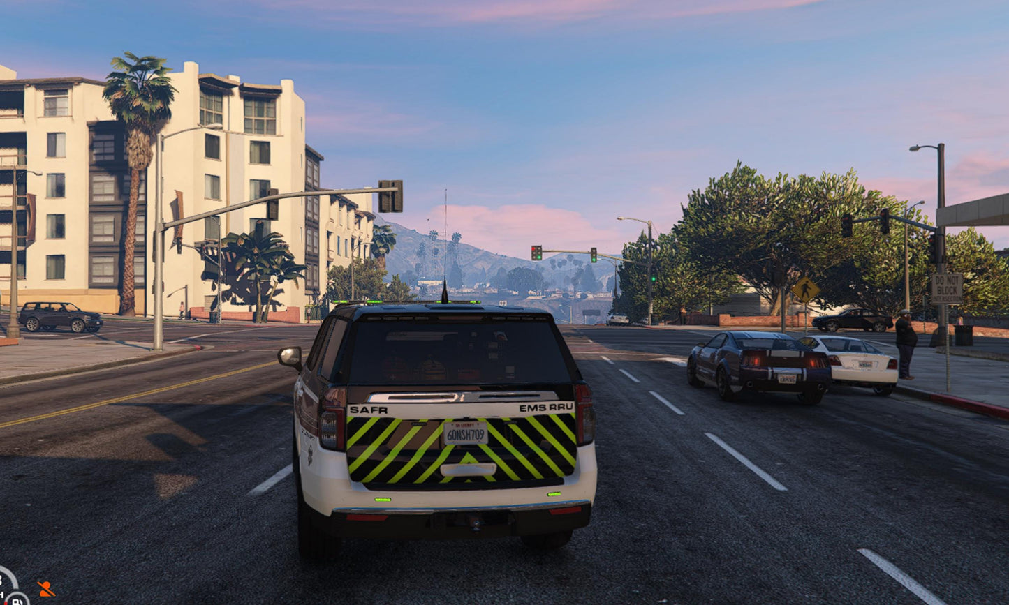 FiveM Dodge Fire Rescue SUV: San Andreas EMS Rapid Response