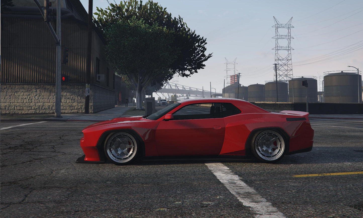 FiveM Bravado Buffalo SXT Add-On: Muscle Car with 5 Color Variants