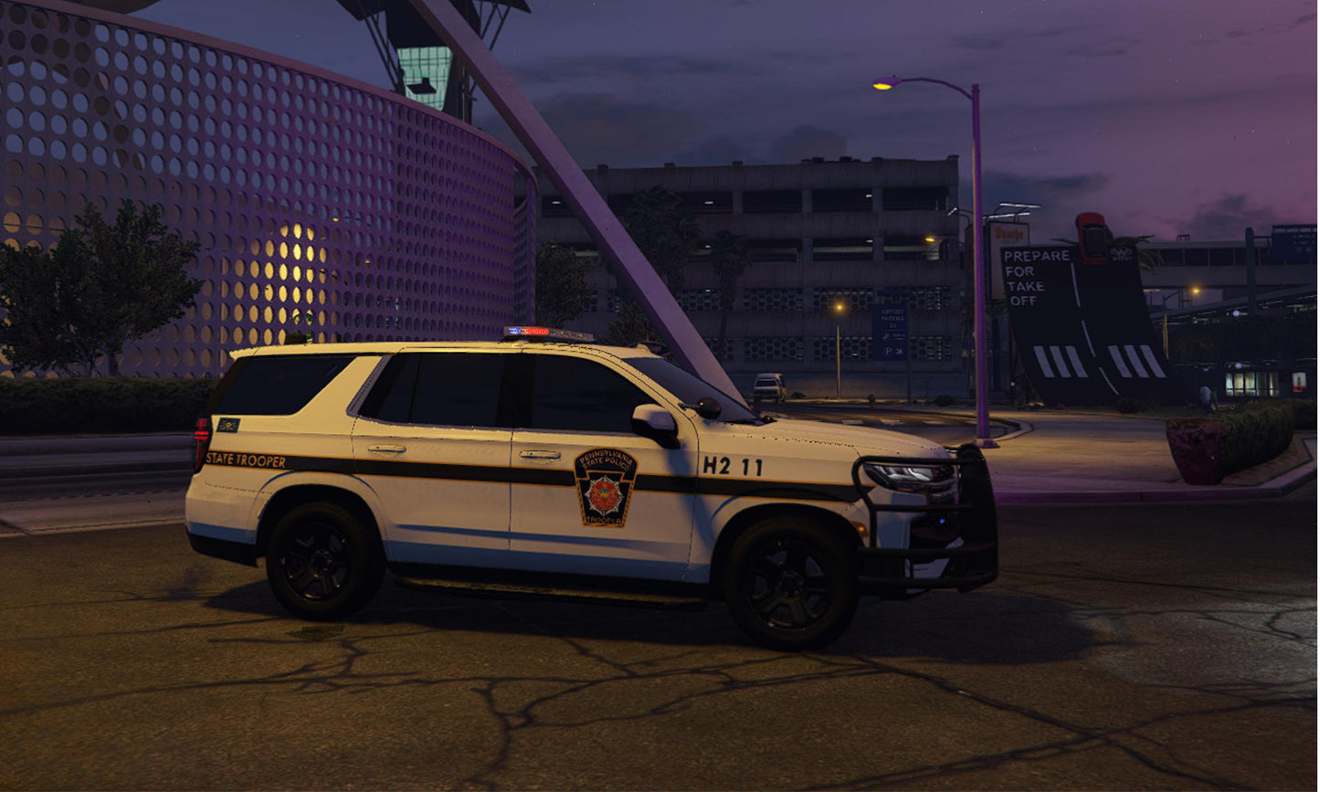 FiveM Police SUV: Optimized Patrol Vehicle - Drag & Drop Install