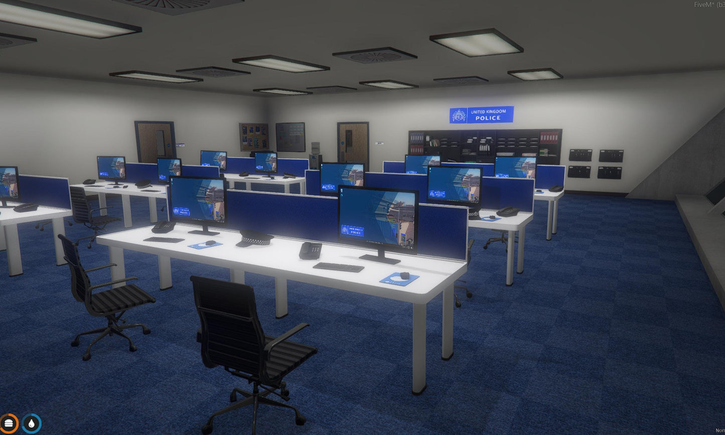 FiveM Police Department MLO: Realistic RP HQ Building