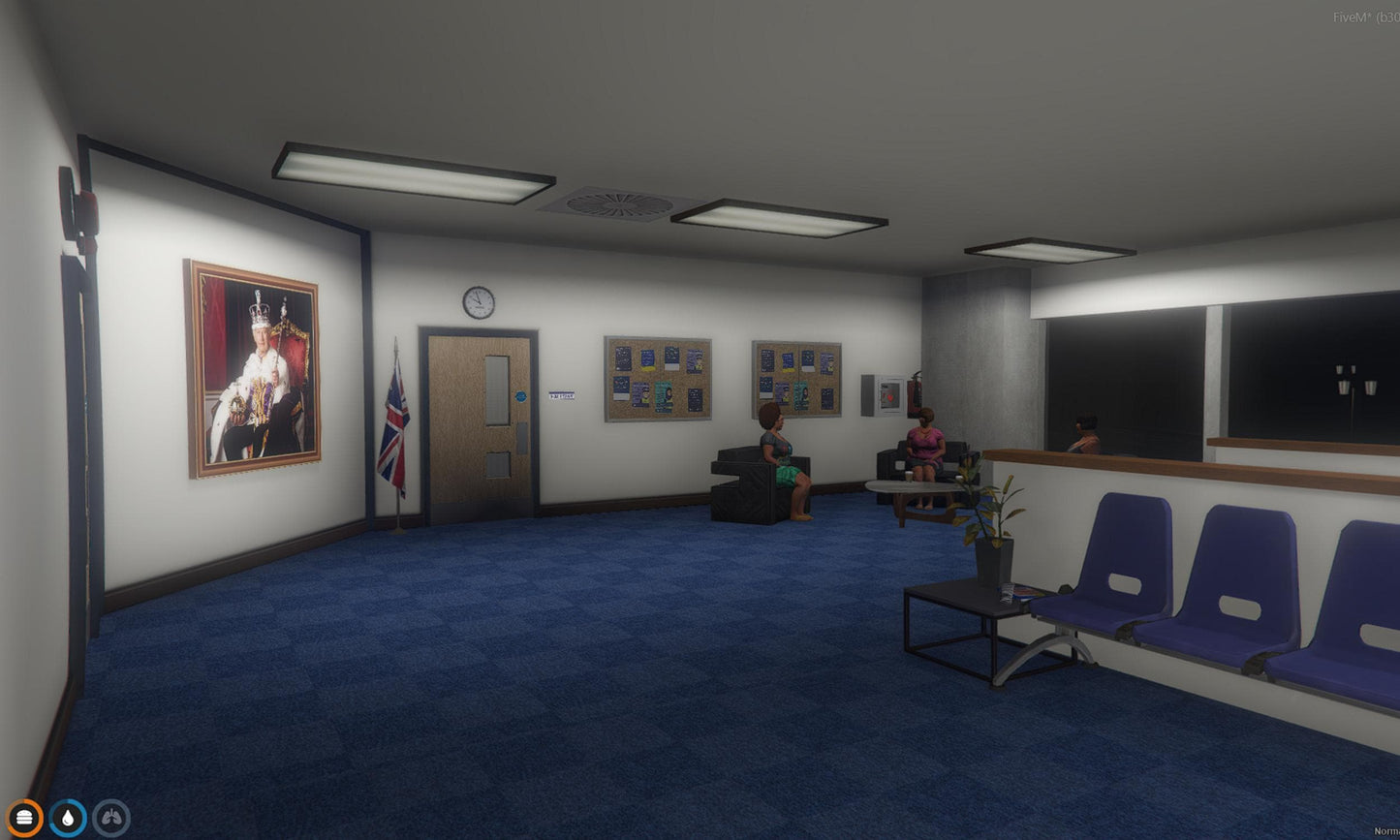 FiveM Police Department MLO: Realistic RP HQ Building