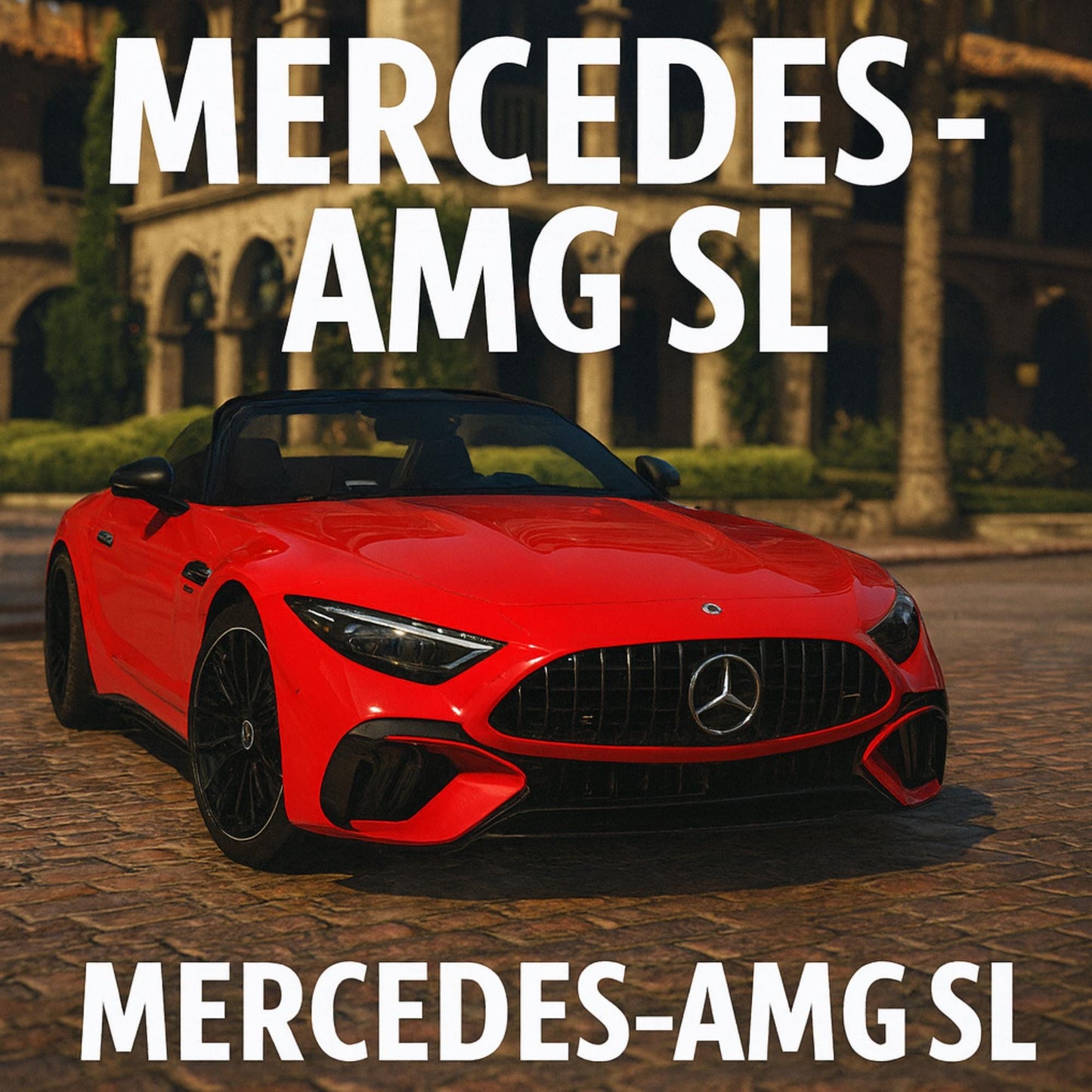 FiveM Mercedes-AMG SL Add-On: Luxury Convertible Sports Car