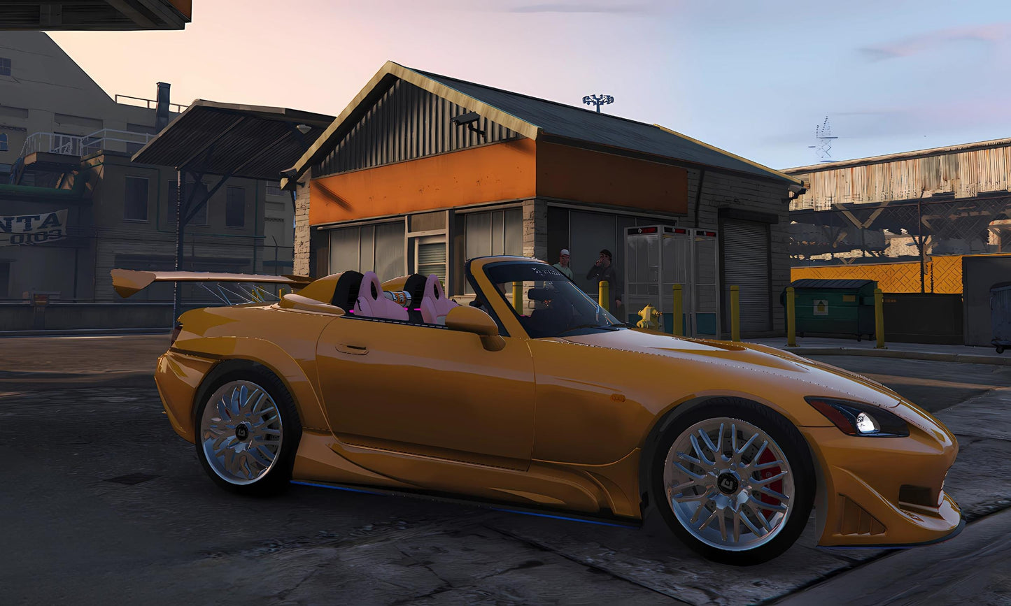 Debadged JDM Roadster: Custom FiveM Drift Car