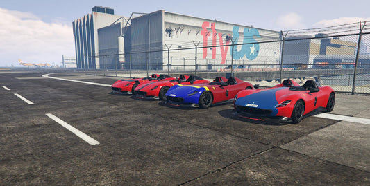 FiveM Ferrari Monza Pack: 4 Variants, High-Performance Supercar