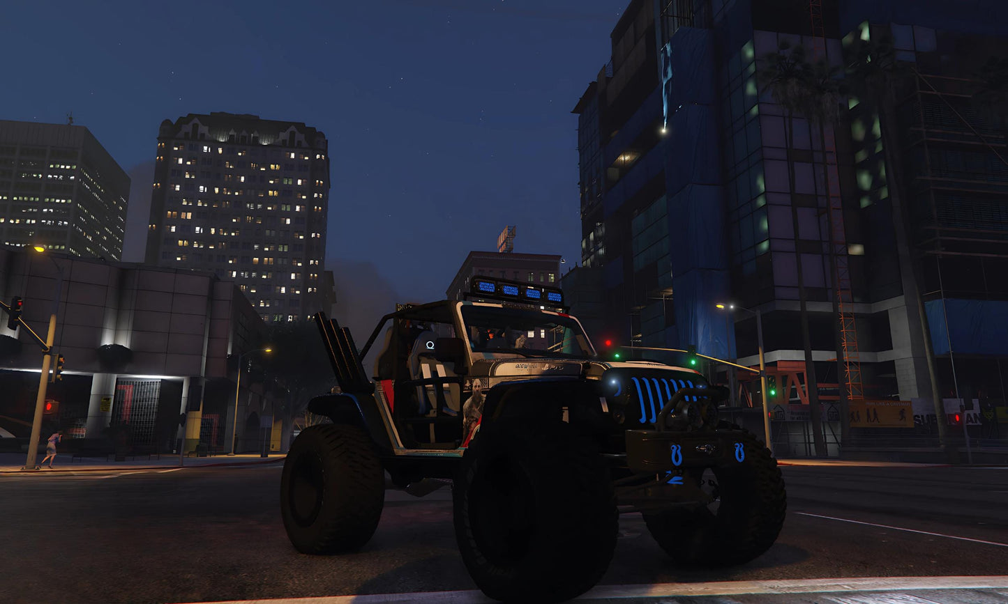 FiveM Off-Road Jeep | Custom 4x4 Vehicle | Realistic Textures | Optimized Add-On | FiveM Ready Car | Drag & Drop Installation
