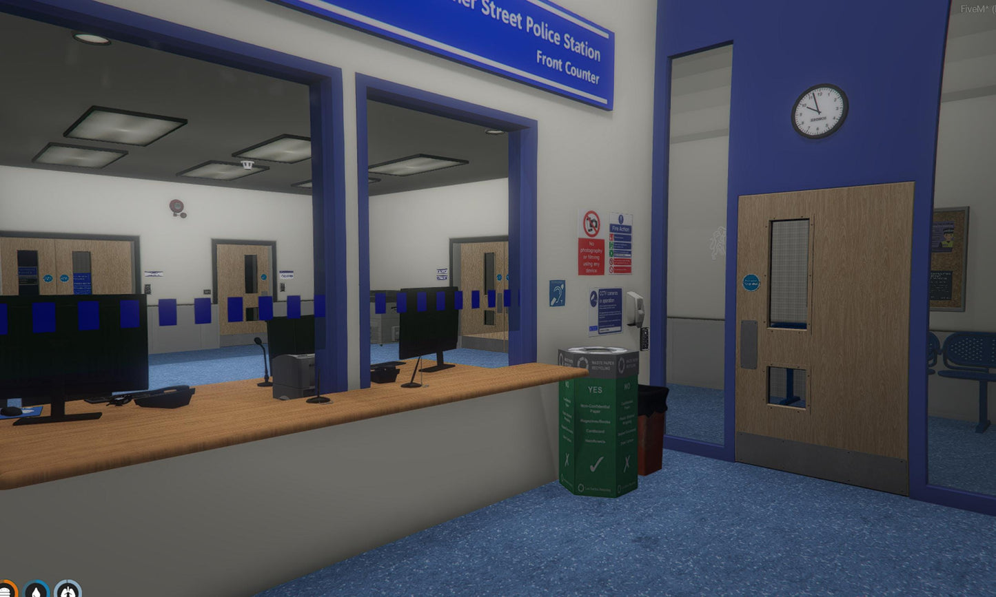 FiveM Police Department MLO: Realistic RP HQ Building